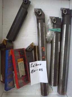 Na veľký sústruh - sústružnícke nože.