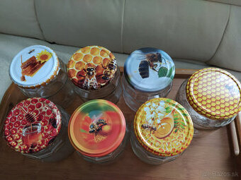 Poháre na med bez etiket 30 ks (iba osobný odber)