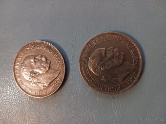 Predám RU strieborné 5 koruny aj korunovačnè a 25 vyrocie sv