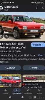 Rozpredám Seat Ibiza 1.2 a 1.5 Porsche systém r.v 1987-1993