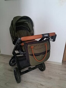 Kočík Petite&Mars Rover II.  3v1 olive