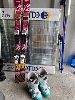 Detské lyže, dľžka 124cm.