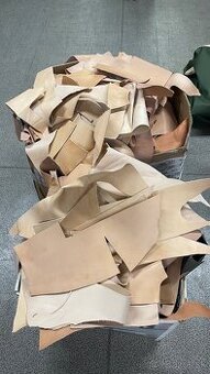 Koza -  odrezky z vyroby