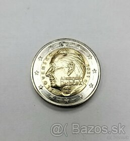 2 euro minca Alexander Dubček