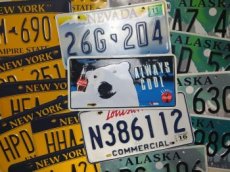 Americké staré značky, ŠPZ , license plate