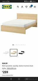Predám IKEA posteľ 180x200cm