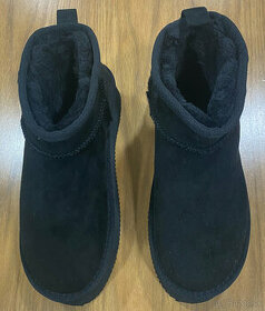 Kožušinové čižmy kožušinová obuv dámska zimná vzor UGG