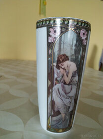 Porcelánová váza Mucha - Goebel Artis Orbis - 1