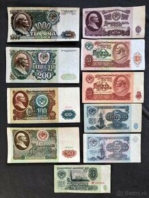 bankovky rusko - 1