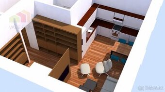 EXKLUZÍVNE Na predaj 1 izbový byt ILAVA CENTRUM, 45 M2
