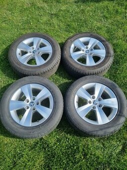5x112 r16 alu disky original skoda superb letne pneu