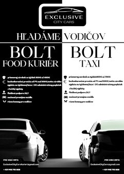 Kuriér Bolt Food provízia od 7%