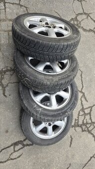 Predam Disky 4x100 R15 + pneumatiky 175/65 R15