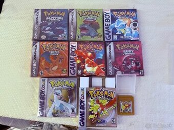 Pokemon hry gameboy