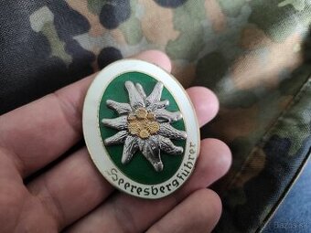 Nemecký odznak horské jednotky wehrmachtu