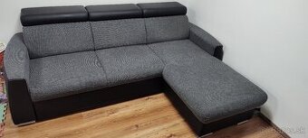 Rozkladací gauč s úložným priestorom