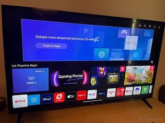 LG 4K SMART TV 55” úplne funkčný