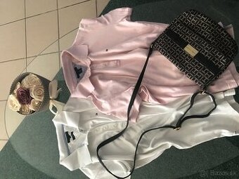 TOMMY HILFIGER originál set 2x polotricko+kabelka darcek