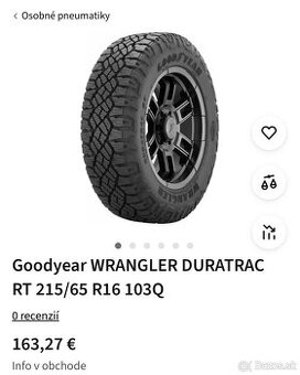 215/65 R16 Q 103 suv/4x4