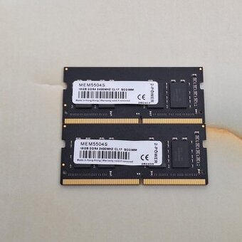 2-Power 32GB kit (2x 16GB) SO-DIMM 2400MHz notebook CL17