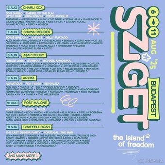 Sziget 6.8.25