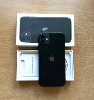 Apple iPhone 11, Black, 64GB