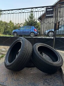 Predám 3ks letných pneumatík Hectora 3, málo jazdené