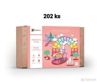Magnetická stavebnica Connetix 202 ks