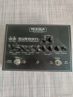 Mesa Boogie subway bass preamp