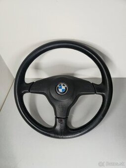 M-packet M-tech BMW kožený volant s airbagom e34 e38
