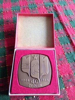 Medaila SNP Zvolen .Odboj.Partizan.