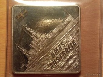HMAS Australia 2011 PROOF – Investičné striebro Palau – 2 oz