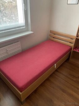 Posteľ pre 1 osobu 90x200cm + matrac