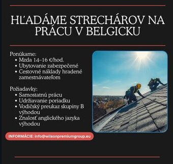 Strechári do Belgicka – Antwerp | Dlhodobá práca