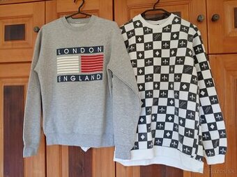 2x pánska/chlapčenská mikina