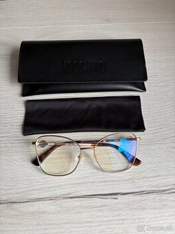 Dioptrické okuliare Moschino (P: -0,5; Ľ: -0,25)