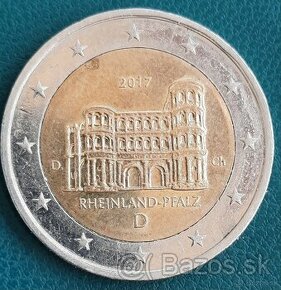 2 euro 2017 D Nemecko
