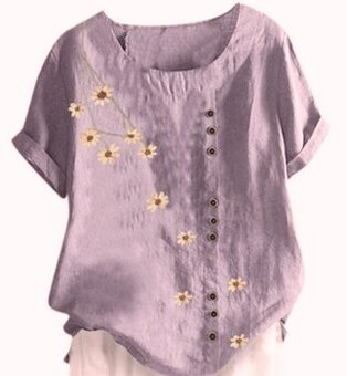 Fialová letná blúzka, v. XL/2XL
