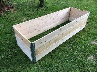 Paletové ohrádky nové 230x80cm vyvýšený zahon