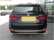 BMW X5 F15 spodny plast naraznika a koncove vyfuky