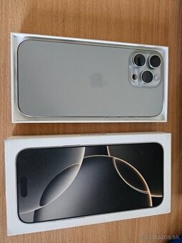 Novy Iphone 16 PRO MAX 256GB Natural Titanium