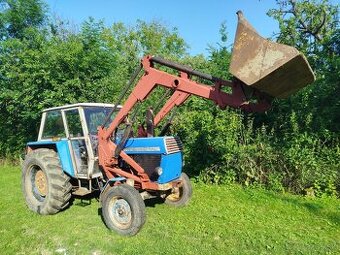 Zetor 8011 s čelným nakladaním