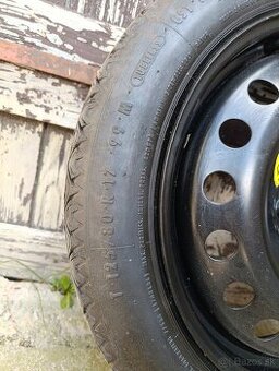 Dojazdové koleso 125/80/R17 - NOVÉ
