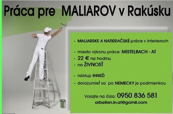 práca pre MALIAROV - natieračov