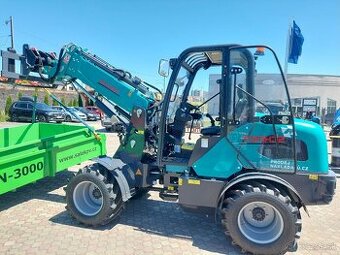 Kolesový kĺbový nakladač SCHMIDT 4350 AT - teleskop