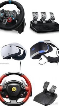 NÁJDE SA NIEKTO KTO BY DAROVAL NEJAKY VOLANT alebo VR NA PS5