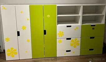 Predám detské skrine Ikea Stuva.