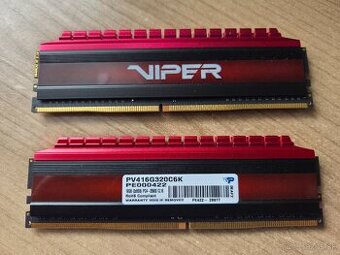 Patriot Viper 2x8GB DDR4 3200MHz CL16