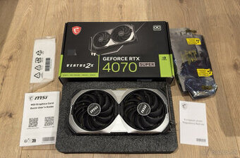 MSI GeForce RTX 4070 SUPER 12G VENTUS 2X OC