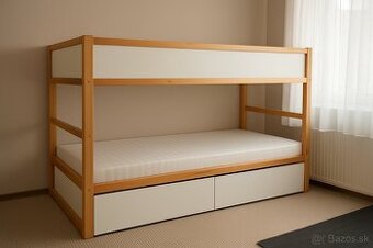 Poschodová posteľ Ikea, možnosť dopravy priamo k Vám